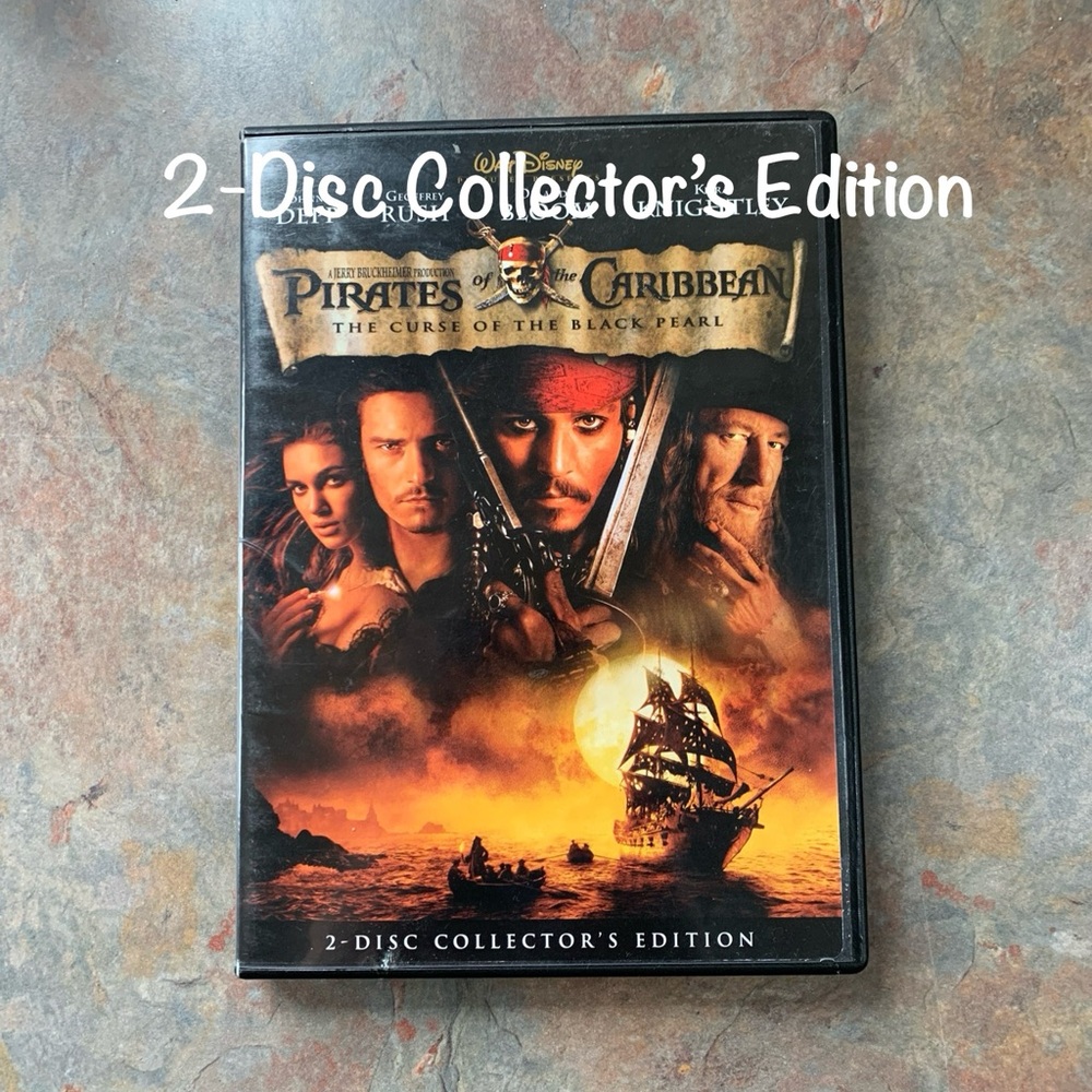 Pirates of the Caribbean 2-Disc DVD set